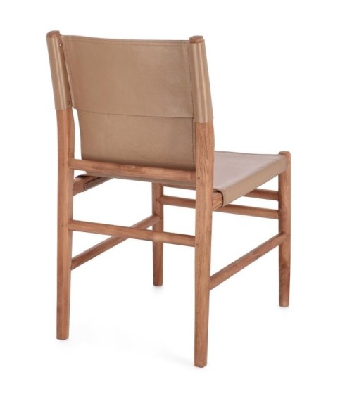 Chair CAROLINE BIZZOTTO leather | BHOME by Arredi Barbàra