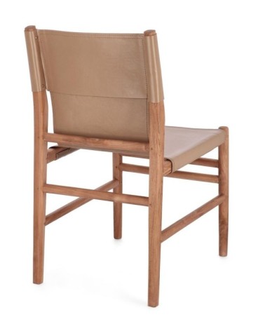 Chair CAROLINE BIZZOTTO leather | BHOME by Arredi Barbàra