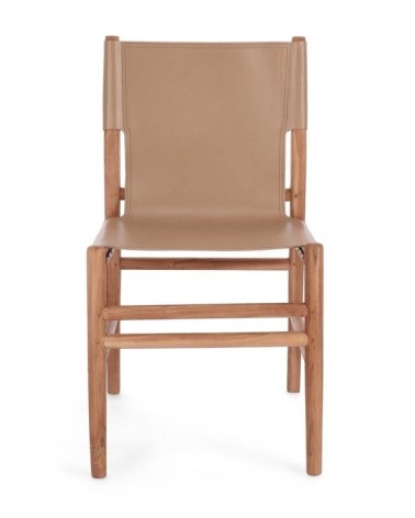 Chair CAROLINE BIZZOTTO leather | BHOME by Arredi Barbàra