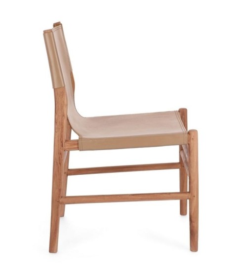 Chair CAROLINE BIZZOTTO leather | BHOME by Arredi Barbàra