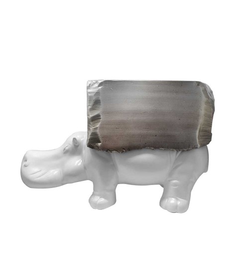 Hippo Wagon Adriani e Rossi | Large Ceramic Sculpture