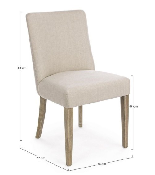 Chair BEATRIZ BIZZOTTO bouclé | BHOME by Arredi Barbàra