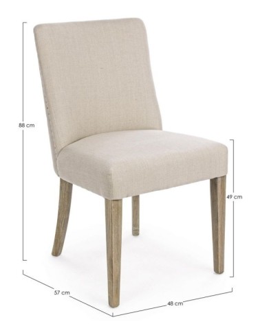 Chair BEATRIZ BIZZOTTO bouclé | BHOME by Arredi Barbàra