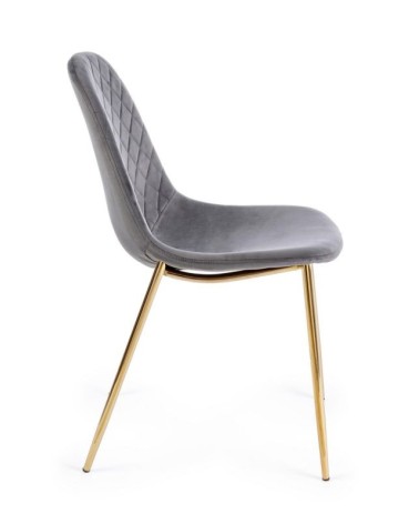 Chair TERRY BIZZOTTO velvet | BHOME by Arredi Barbàra