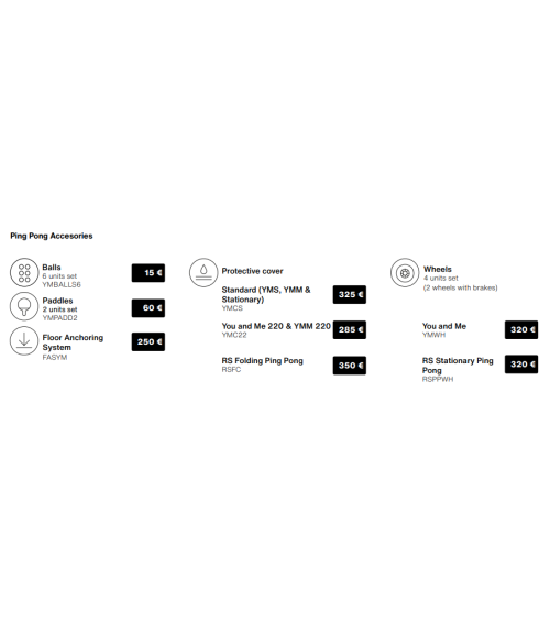 Ping pong RS Folding RS Barcelona | BHOME by Arredi Barbàra