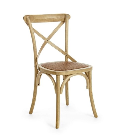 Chair CROSS BIZZOTTO wood | BHOME by Arredi Barbàra