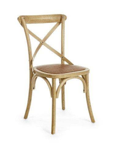 Chair CROSS BIZZOTTO wood | BHOME by Arredi Barbàra