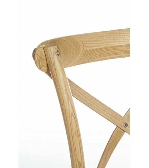 Chair CROSS BIZZOTTO wood | BHOME by Arredi Barbàra