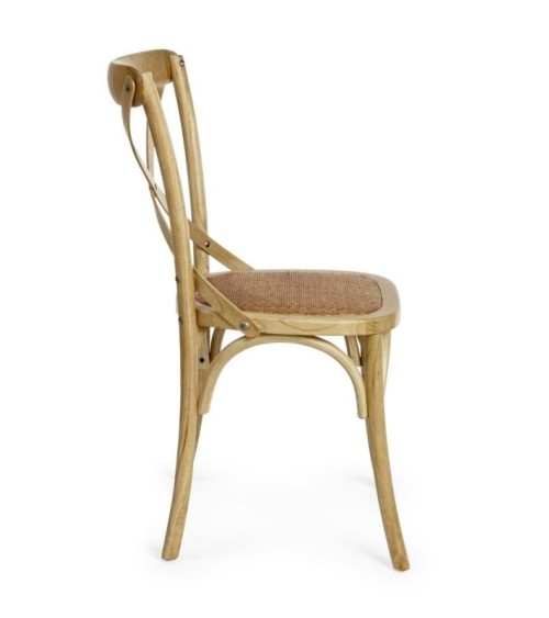 Chair CROSS BIZZOTTO wood | BHOME by Arredi Barbàra