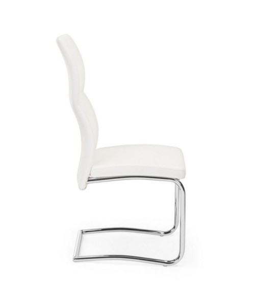 The THELMA BIZZOTTO chair is a furnishing piece designed for interiors requiring modern lines, comfort and material