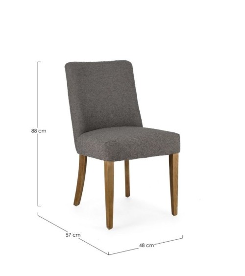 BEATRIZ BIZZOTTO bouclé chair | BHOME by Arredi Barbàra