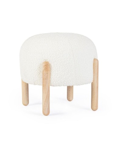 DAYLA BIZZOTTO bouclé stool | BHOME by Arredi Barbàra