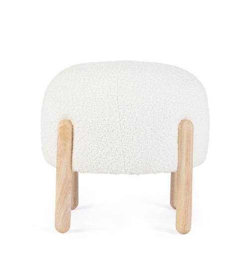 DAYLA BIZZOTTO bouclé stool | BHOME by Arredi Barbàra