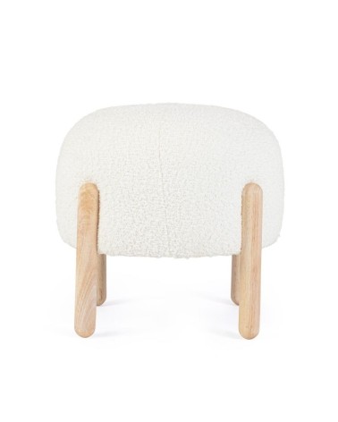 DAYLA BIZZOTTO bouclé stool | BHOME by Arredi Barbàra