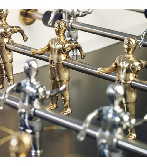 Calcio balilla RS2 Gold RS Barcelona luxury | BHOME by Arredi Barbàra