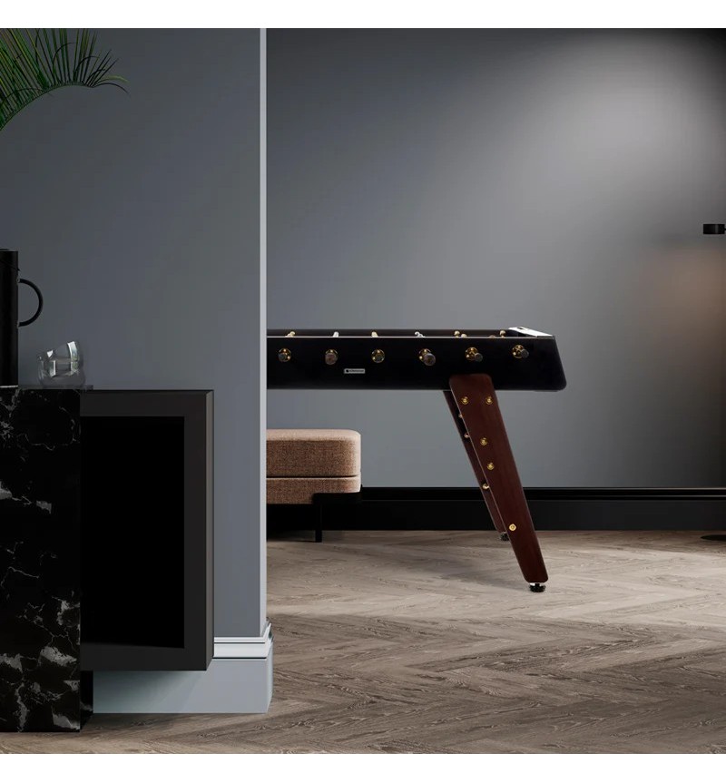 RS3 Wood Gold Foosball Table RS Barcelona | BHOME by Arredi Barbàra