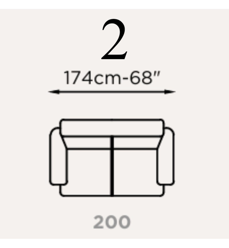 Divano “Hermes” Brera 58 – FRANCO FERRI