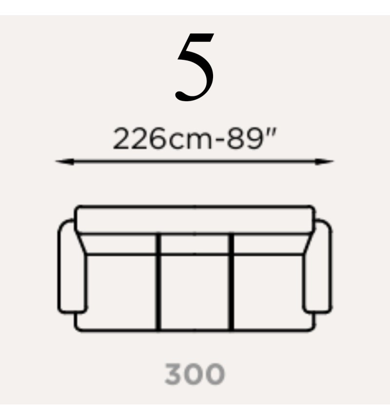 Divano “Hermes” Brera 58 – FRANCO FERRI