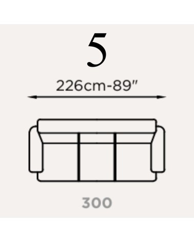 Sofa Hermes Brera 58 FRANCO FERRI | BHOME by Arredi Barbàra