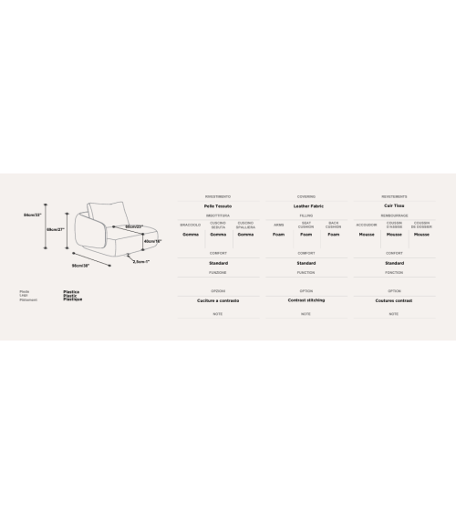 Divano modulare “Lume” Brera 58 – FRANCO FERRI