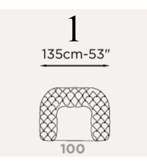 Divano “Opera” Brera 58 – FRANCO FERRI