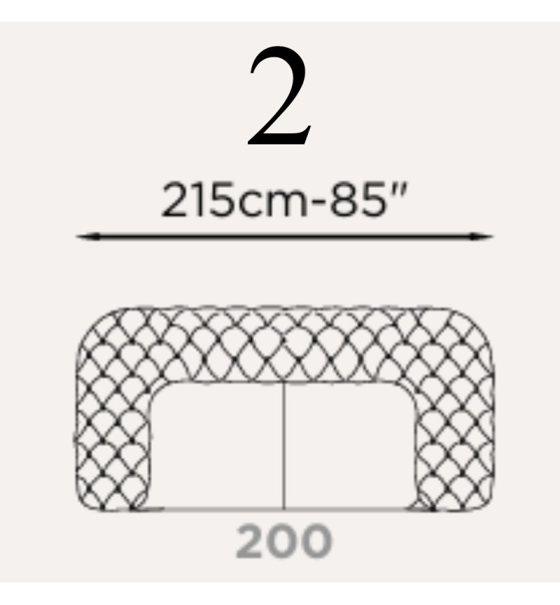 Divano “Opera” Brera 58 – FRANCO FERRI