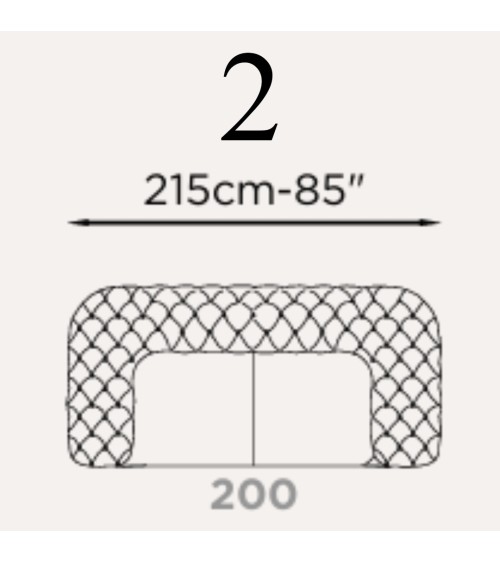 Divano “Opera” Brera 58 – FRANCO FERRI