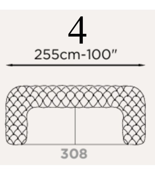 Divano “Opera” Brera 58 – FRANCO FERRI