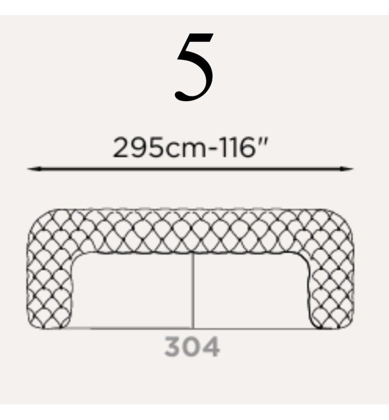 Divano “Opera” Brera 58 – FRANCO FERRI
