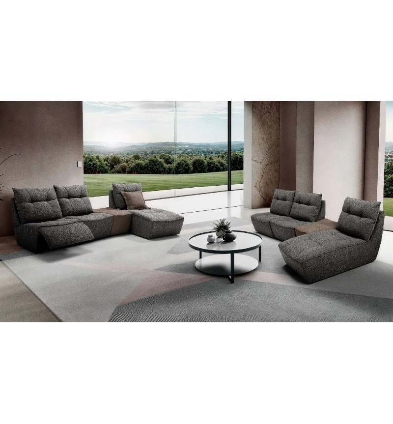 Divano modulare “Twin” Brera 58 – FRANCO FERRI