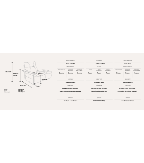 Divano modulare “Twin” Brera 58 – FRANCO FERRI