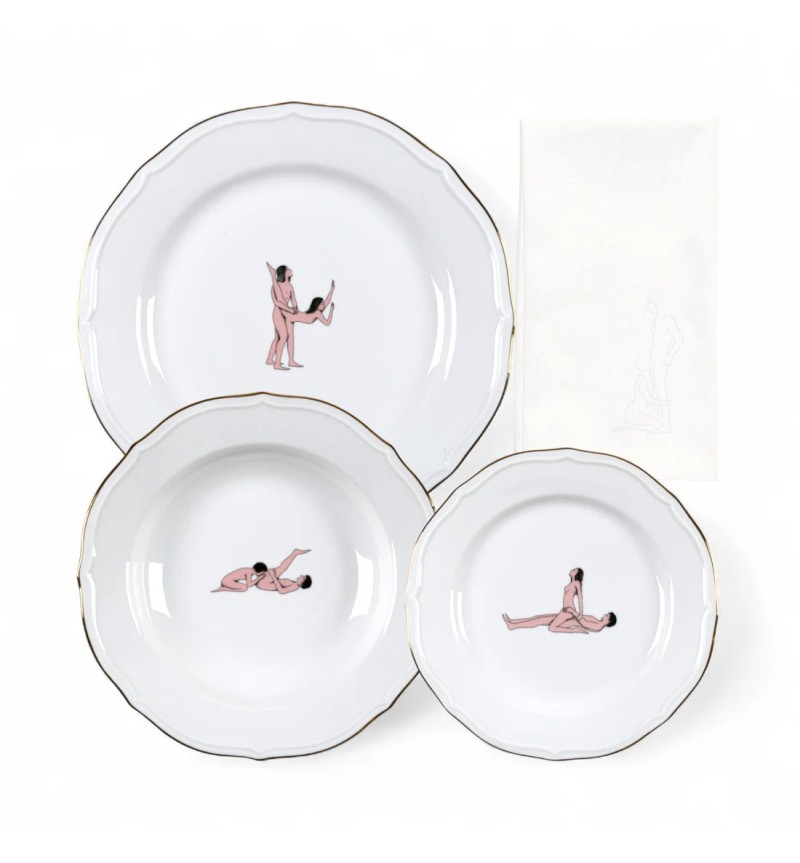 Set piatti “Seikantai5271 – ELONGATED” – SELETTI