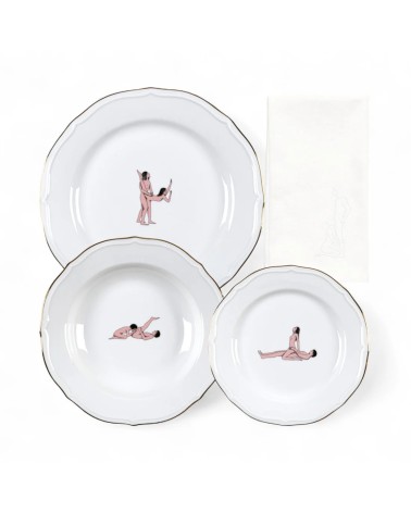 Seikantai5271 Seletti Artistic Design Plates Set | BHOME