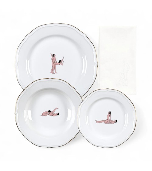 Set Piatti Seikantai5271 Seletti Design Artistico | BHOME