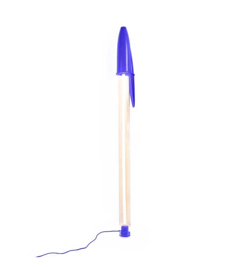 Lampada da terra “BIC Lamp – Blu” – SELETTI
