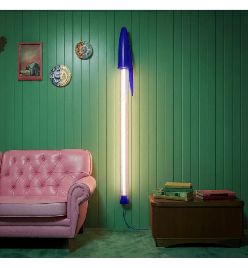 Lampada da terra “BIC Lamp – Blu” – SELETTI