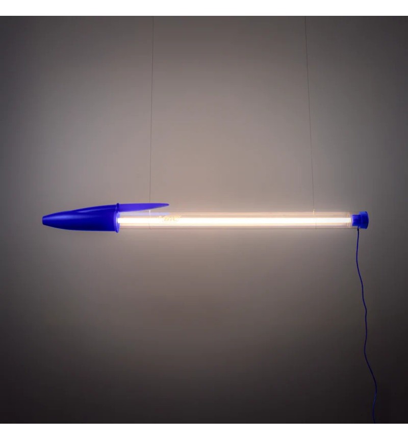 Lampada da terra “BIC Lamp – Blu” – SELETTI