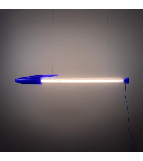 Lampada da terra “BIC Lamp – Blu” – SELETTI