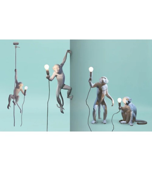 Lampada “The Monkey Lamp – Versione in Piedi” – SELETTI