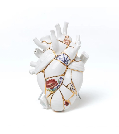 Love in Bloom Kintsugi Seletti Design Vase | BHOME
