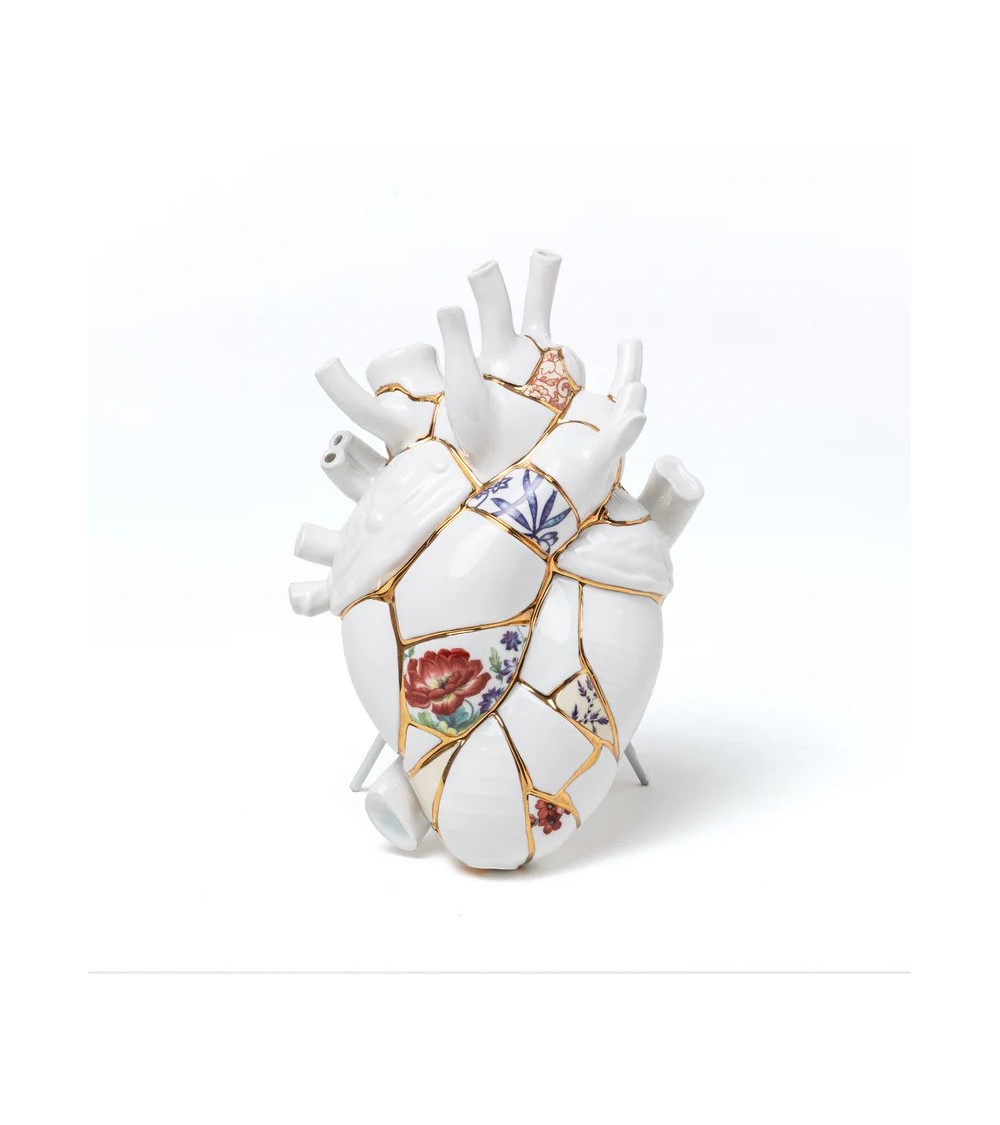 Love in Bloom Kintsugi Seletti Design Vase | BHOME