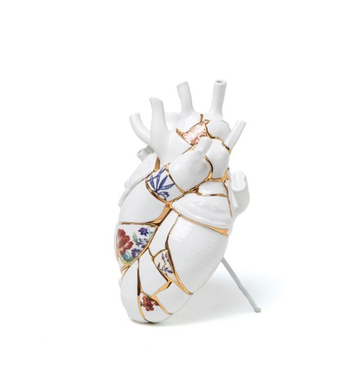Love in Bloom Kintsugi Seletti Design Vase | BHOME