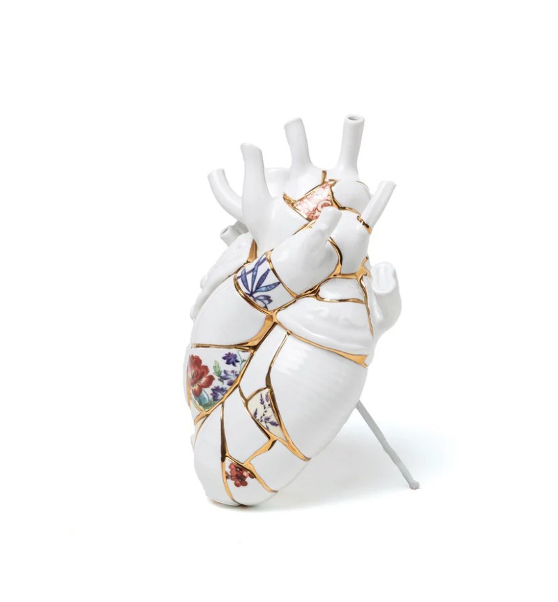 Love in Bloom Kintsugi Seletti Vaso Design | BHOME