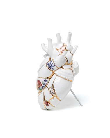 Love in Bloom Kintsugi Seletti Design Vase | BHOME