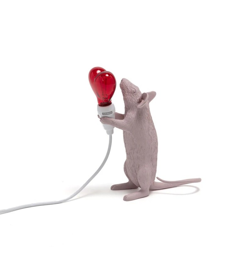 Mouse Lamp Step Love USB Seletti Design Iconico | BHOME