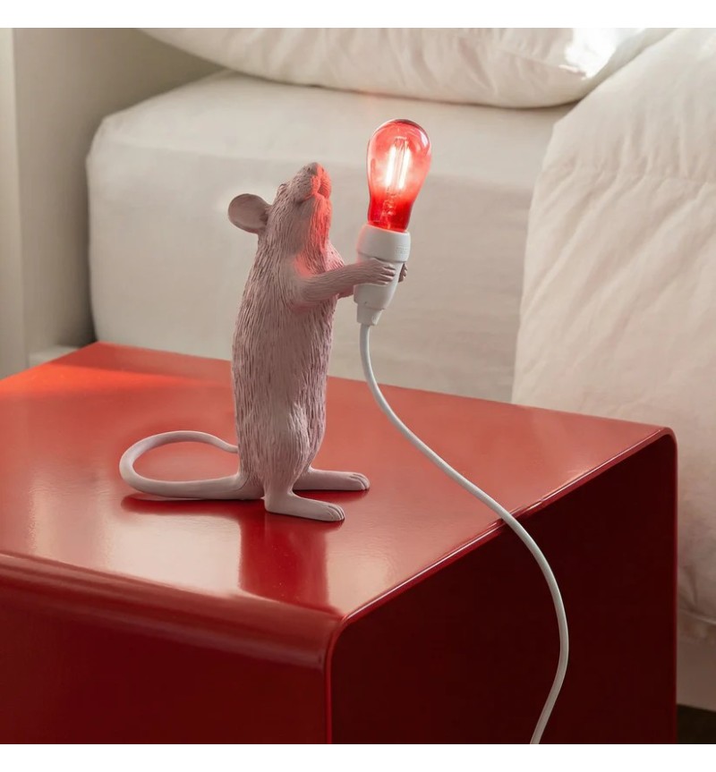 Lampada “Mouse Lamp Step Love USB” – SELETTI