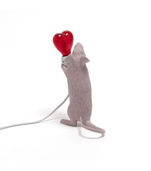 Lampada “Mouse Lamp Step Love USB” – SELETTI