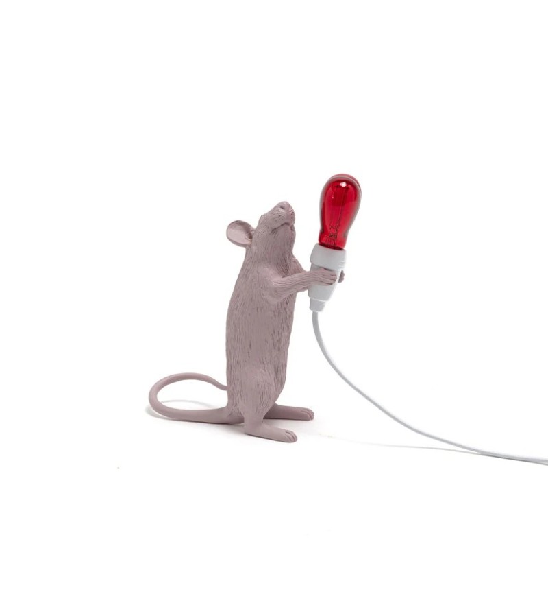 Lampada “Mouse Lamp Step Love USB” – SELETTI