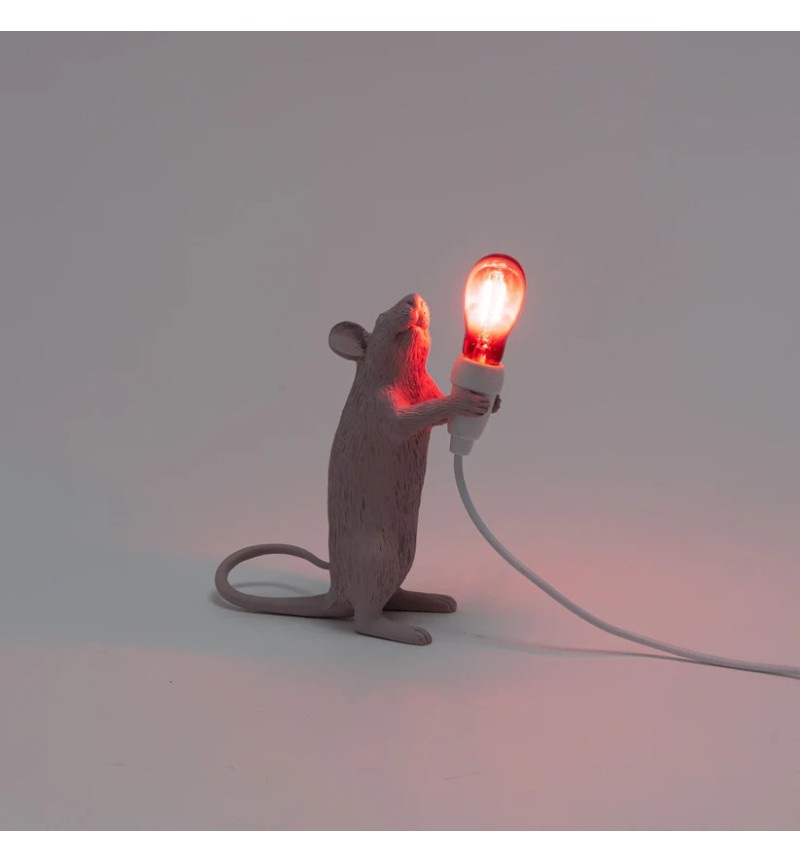 Lampada “Mouse Lamp Step Love USB” – SELETTI