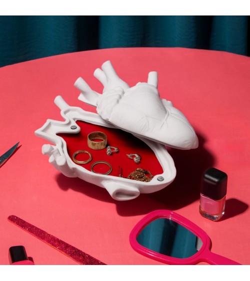 Love in a Box Seletti Heart Jewellery Box Design | BHOME